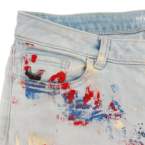 Soho New York & Company Womens Boyfriend Jeans 8 Blue - Picture 6 of 9